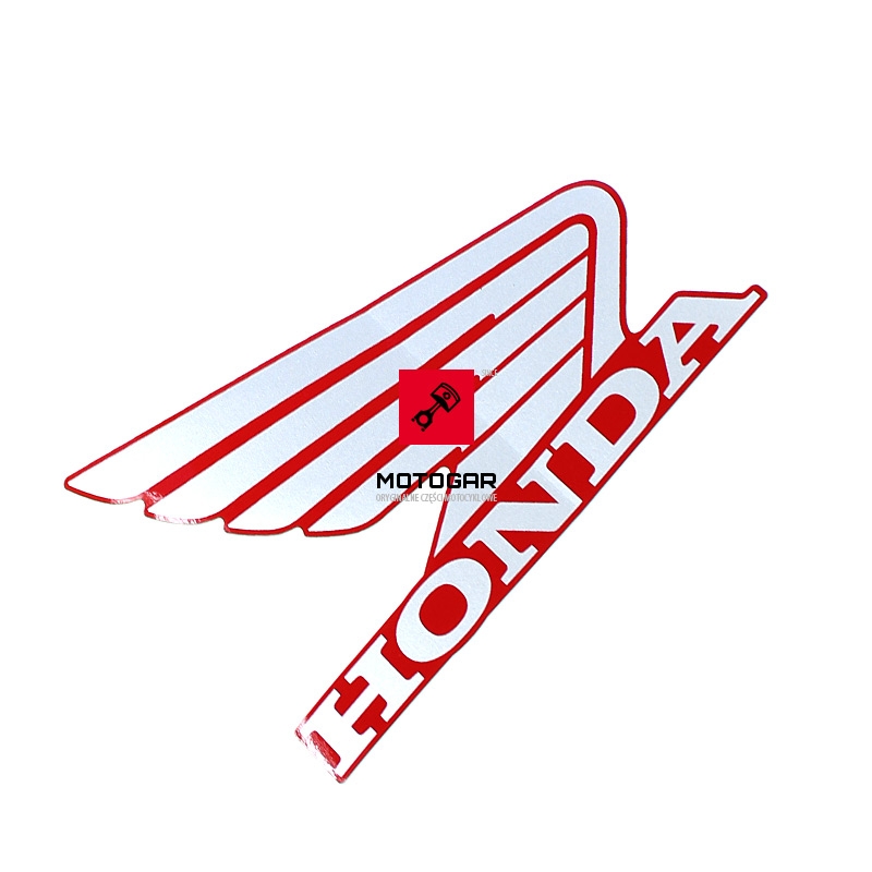 87121HP0A20ZA Naklejka emblemat baku zbiornika paliwa Honda TRX 500 650 680 Fourtrax Foretrax
