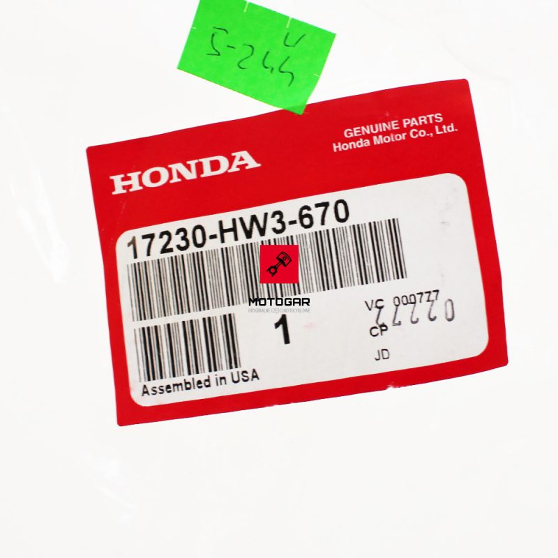 17230HW3670 Filtr powietrza Honda ARX 1200 ARX 1500