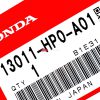 13011HP0A01 Pierścienie tłokowe Honda TRX 500 Foretrax Foreman 0.25 zestaw
