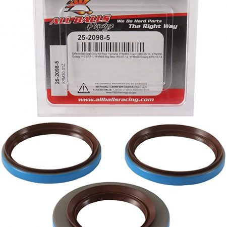 USZCZELNIACZE DYFERENCJAŁU TYLNEGO YAMAHA GRIZZLY 350 IRS '07-'11, BIG BEAR IRS '07-'12, YFM 450 GRIZZLY '08-'14 ALL BALLS