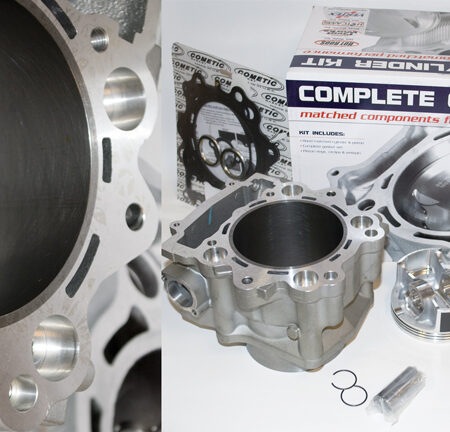 CYLINDER KOMPLETNY YAMAHA YFM 700 GRIZZLY '07-'13, RHINO '08-'13 BIG BORE (+3MM=727CM3) (TULEJA ŻELIWNA) WORKS