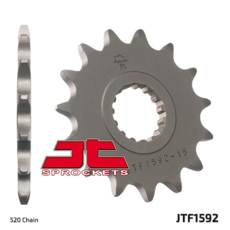 ZĘBATKA PRZEDNIA 2168 15 YAMAHA YFZ 450/YFM 700 RAPTOR '06-'19 (JTF1592.15) (ŁAŃC. 520) JT
