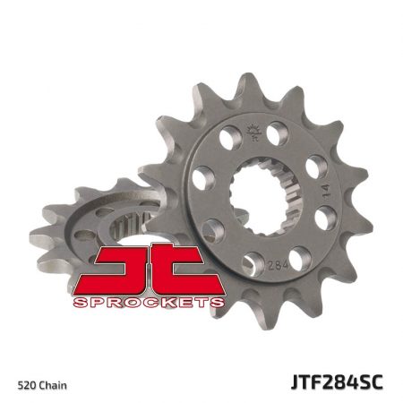 ZĘBATKA PRZEDNIA 342 13 HONDA CR 250 '88-'07, CRF 450 '02-'18, CRF 250R '22-'23 , TRX 450/700 SAMOOCZYSZCZAJĄCA (JTF284.13SC)* (ŁAŃC. 520) JT