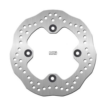TARCZA HAMULCOWA TYŁ HONDA XL 125V VARADERO '01-'13, XR 400 '95-05, XR 250 '91-04, CBR 125 R '03-'17, CRF 230 '07-12, SUZUKI LTZ 400 '03-'15, LTA400,LT-F 400 TYŁ (220X105X4MM) (4X10,5MM) NG