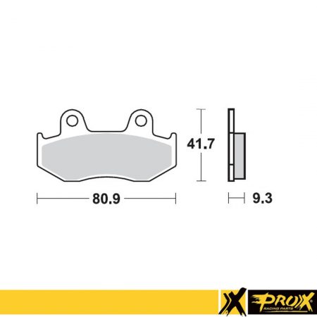 KLOCKI HAMULCOWE KH323 YAMAHA YFZ 450R '09-19 TYŁ PROX