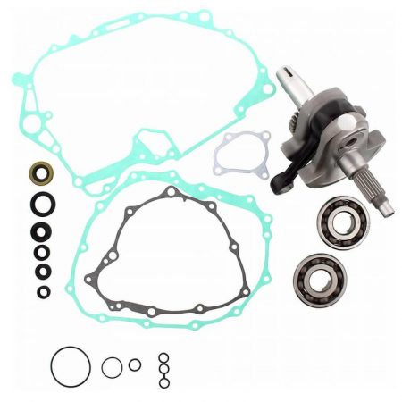 WAŁ KORBOWY HONDA TRX 400EX 05-09, TRX 400X 09-14 (Z ŁOŻYSKAMI I USZCZELNIACZAMI NA WAŁ ORAZ KOMPLETEM USZCZELEK NA DÓŁ SILNIKA) WISECO