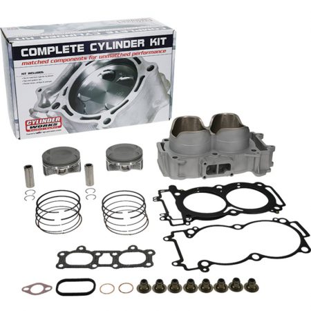 CYLINDER KOMPLETNY POLARIS ACE 900XC '17-19, RANGER 900XP/CREW '17-19, RZR 900 '17-23 STANDARD (93,00 MM) (2X TŁOK 24398, CYLINDER, TOP-END) CYLINDER WORKS
